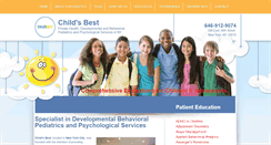 Desktop Screenshot of childsbest.org